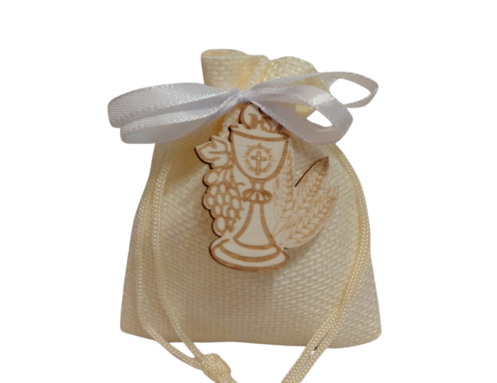 Sacchetto calice legno - Comunione (no sfondo)